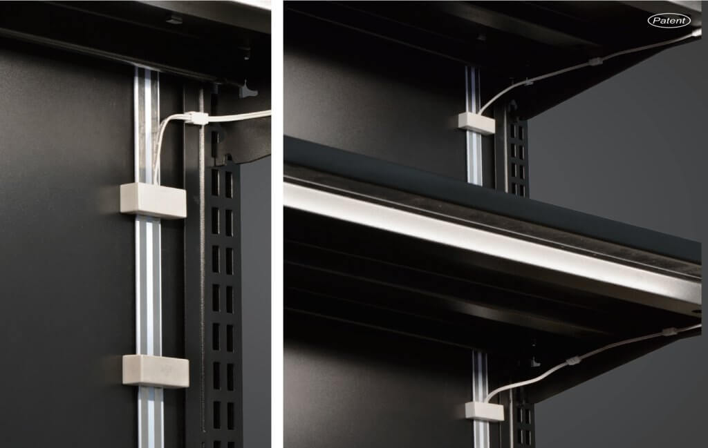 Ultra-thin Magnetic Retail Shelf LED Lighting Power Track System